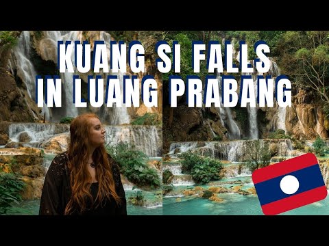 Visiting Kuang Si Falls In Luang Prabang Laos: The Most Incredible Waterfalls!
