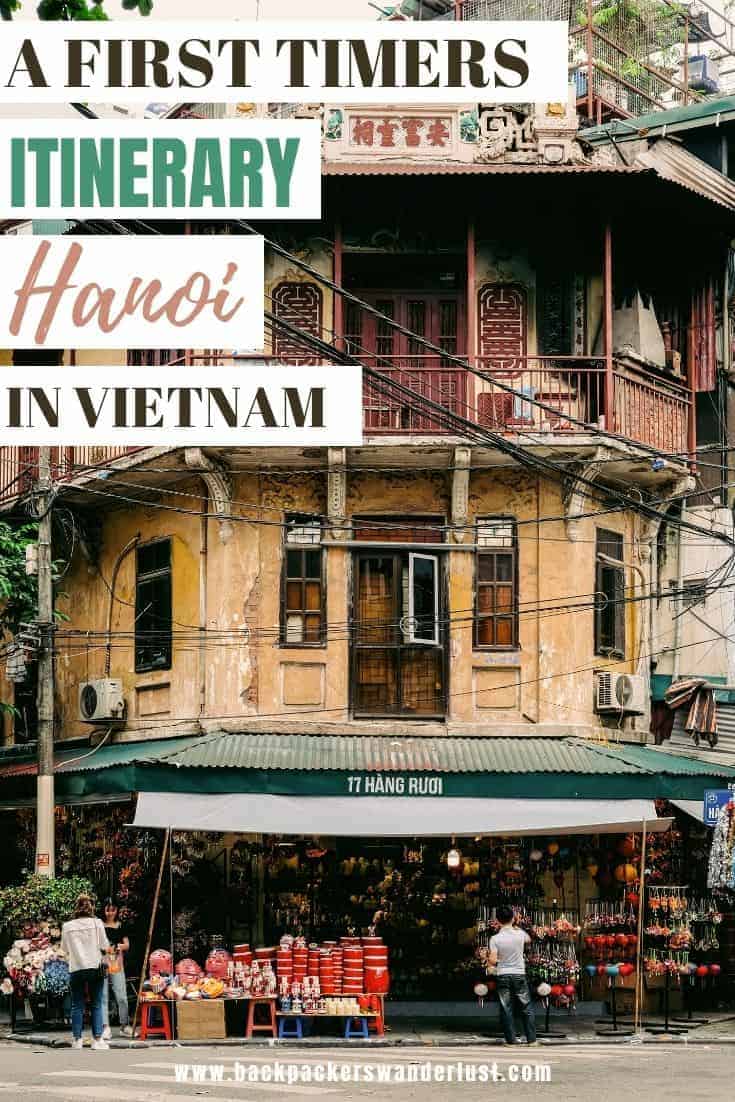 3 Days In Hanoi Itinerary For First Time Visitors 2025 21 Planning on spending 3 days in Hanoi, but not sure what exactly to do, Come check out my 3 days in Hanoi itinerary for everything you need to know about staying in this bustling city for a couple of days. So, let's chat about the top things to do, where to stay, accommodation, and more!