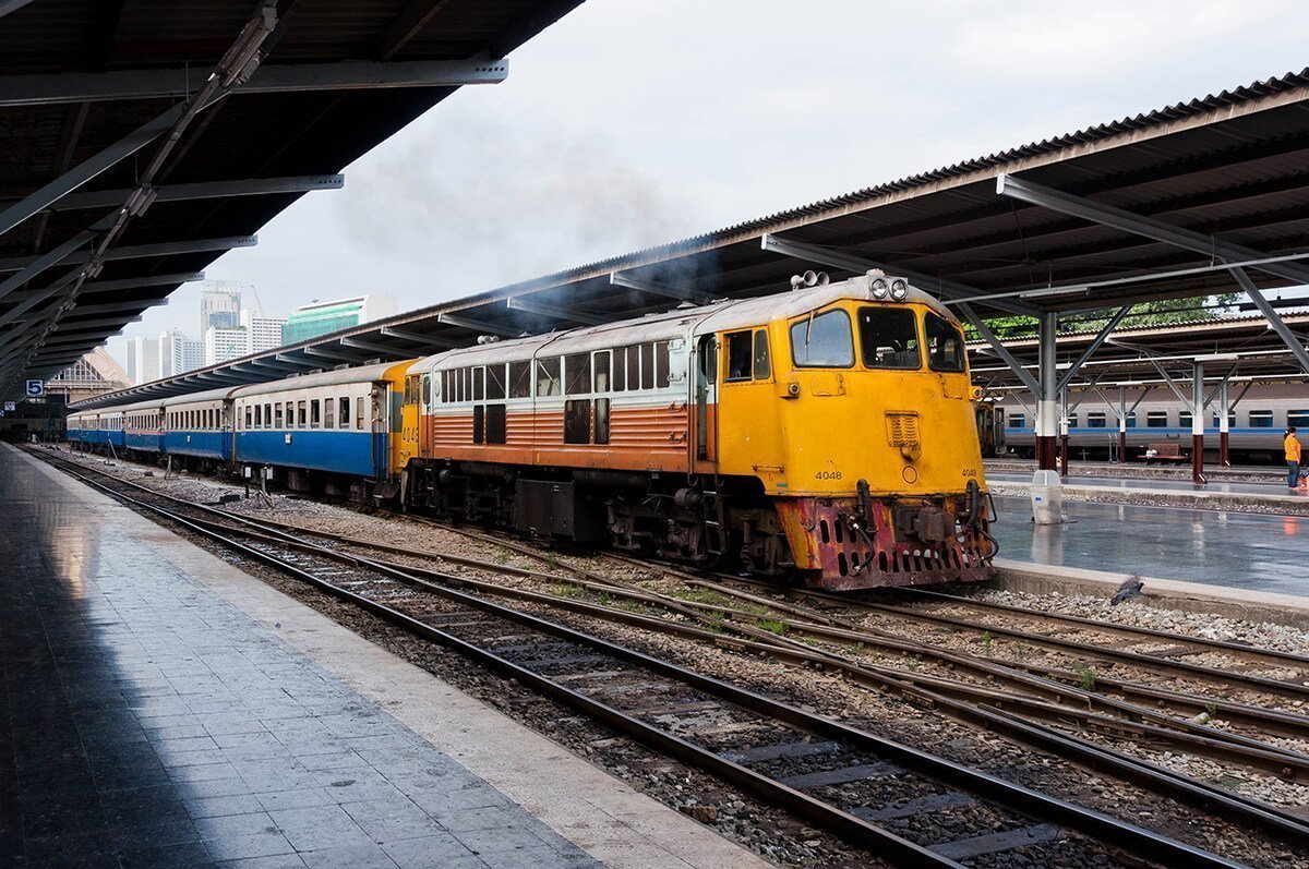 How To Travel Khao San Road to Don Mueang Airport 6 train from khao san road to don mueang airport