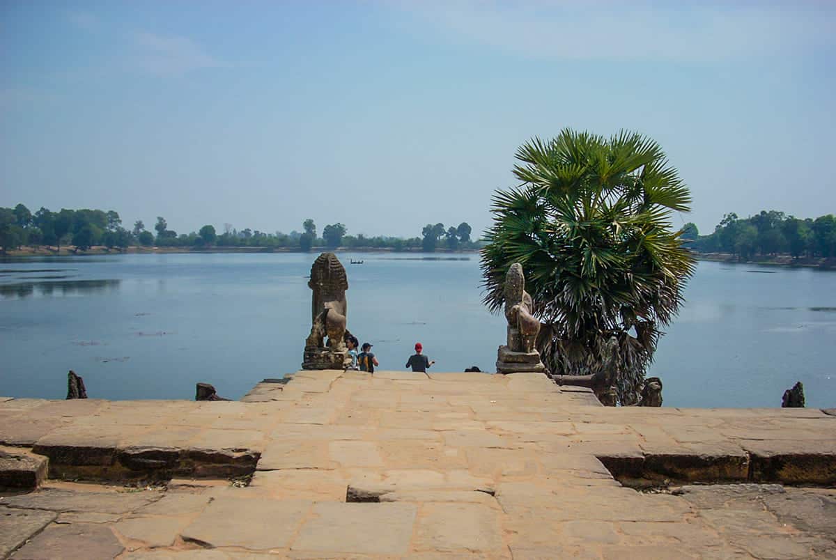 Angkor Wat Small Circuit: A Must Do In Siem Reap 37 relaxing at the man made lake of srah srang