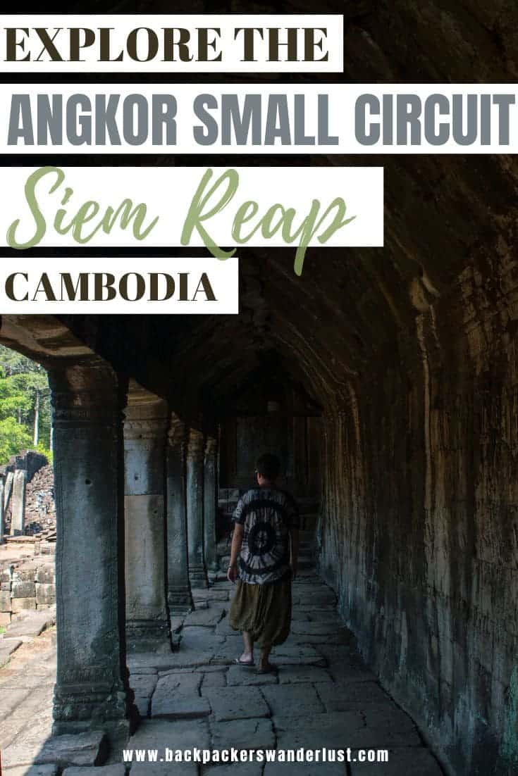 Angkor Wat Small Circuit: A Must Do In Siem Reap 42 Planning on visiting Siem Reap? Then I highly recommend you do the Angkor Wat Small Circuit that'll take you to all the famous temples in Angkor Archeological Park. I will let you know how to get around, ticket prices, and what temples you will visit during your adventures.