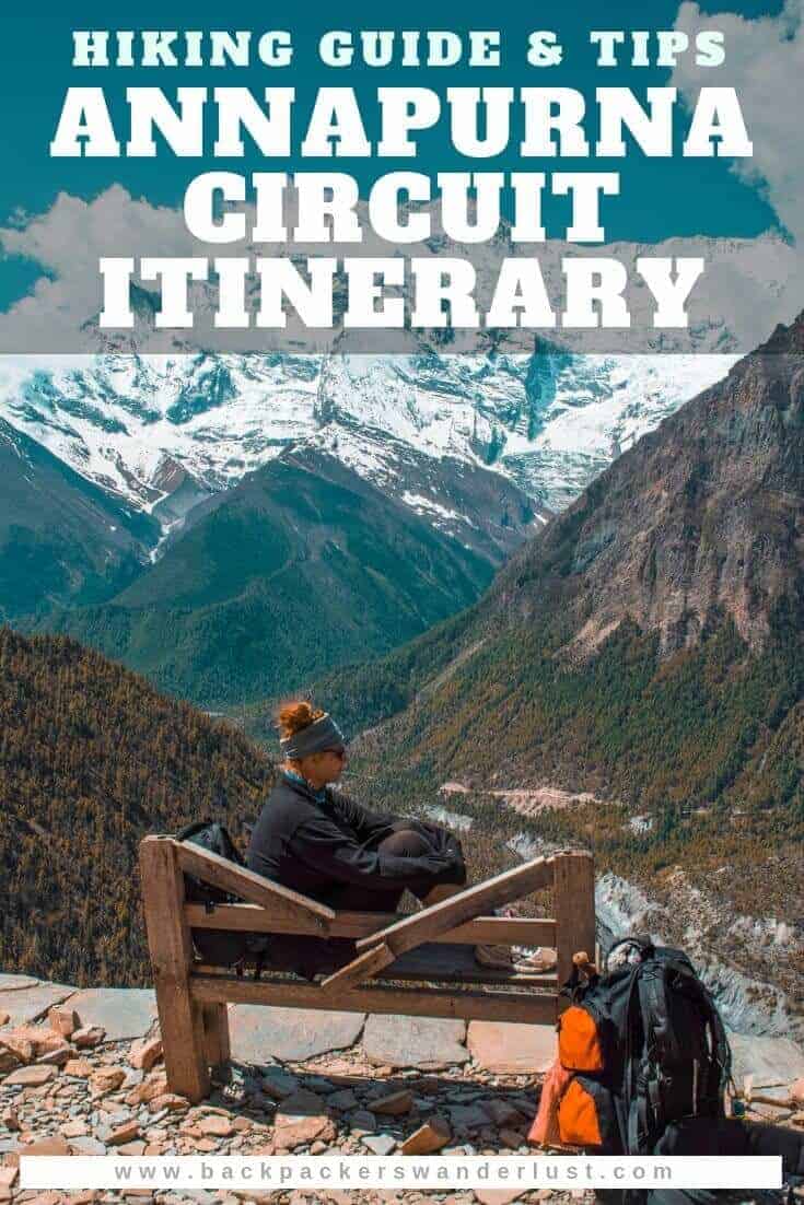 Annapurna Circuit Itinerary: All You Need To Know About The Best Trek In Nepal 32 One of the top treks in the world is the Annapurna Circuit in Nepal. In this guide, you will find everything you need to know from an Annapurna Circuit Itinerary to what to pack and permits you need.