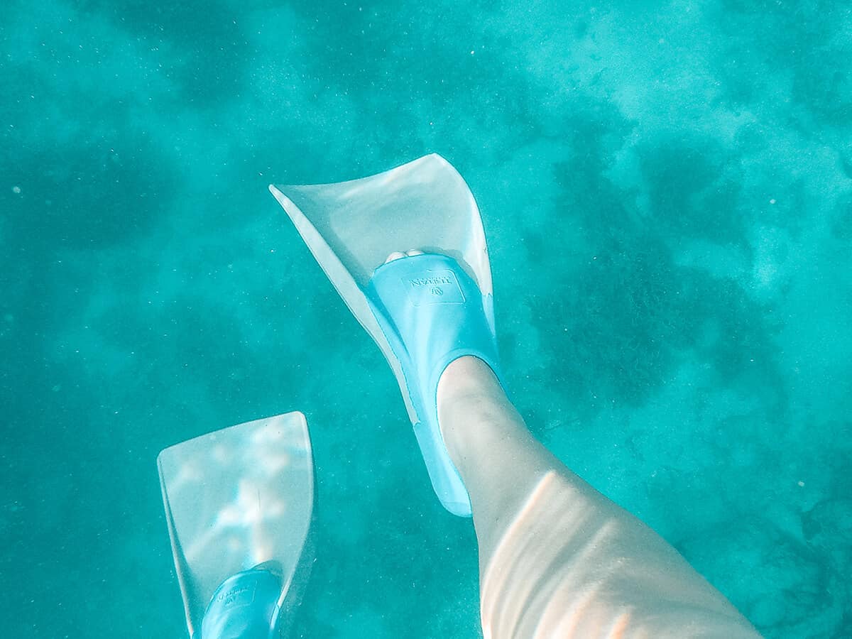 Swim With Sea Turtles In Rarotonga: Ariki Adventures 8 the shallow part of the passage in rarotonga