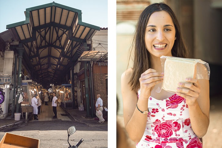 Discovering The Athens Food Scene With Athens Walking Tours 16 trying new foods in athens central market