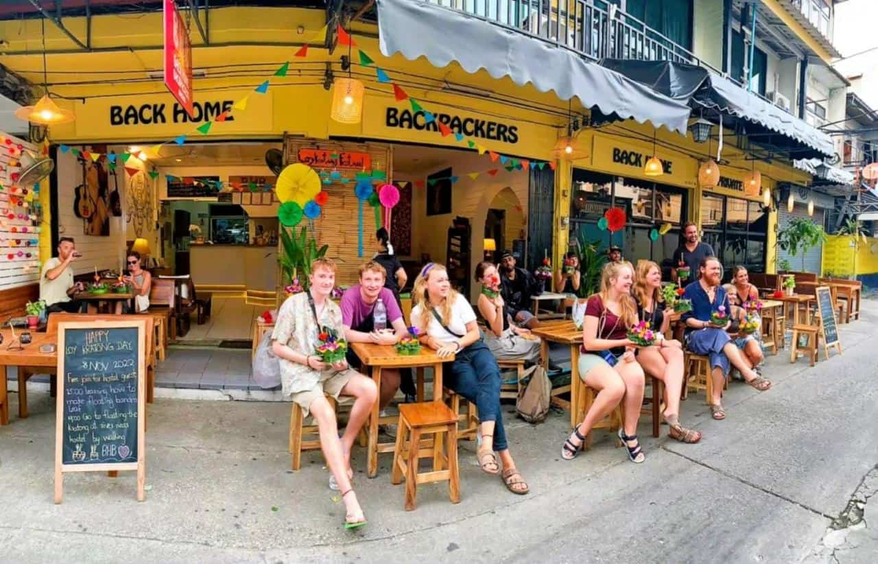 17 BEST Hostels On Khao San Road For Travelers! (2025) 19 hanging out and making new friends at back home backpackers, a short walk from khao san road