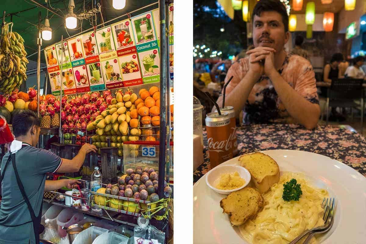 Backpacking Bangkok: All You Need To Know 11 smoothies and pasta on khao san road