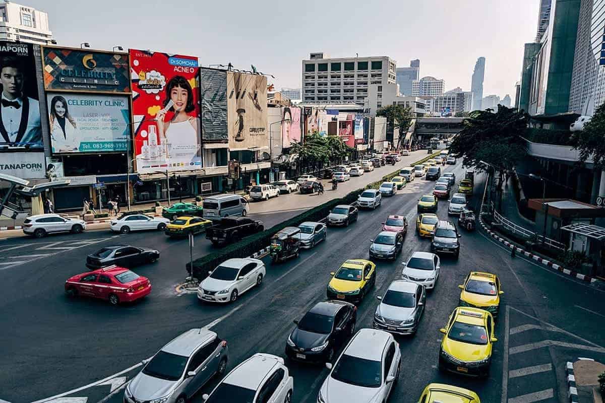 Backpacking Bangkok: All You Need To Know 10 traffic while backpacking bangkok