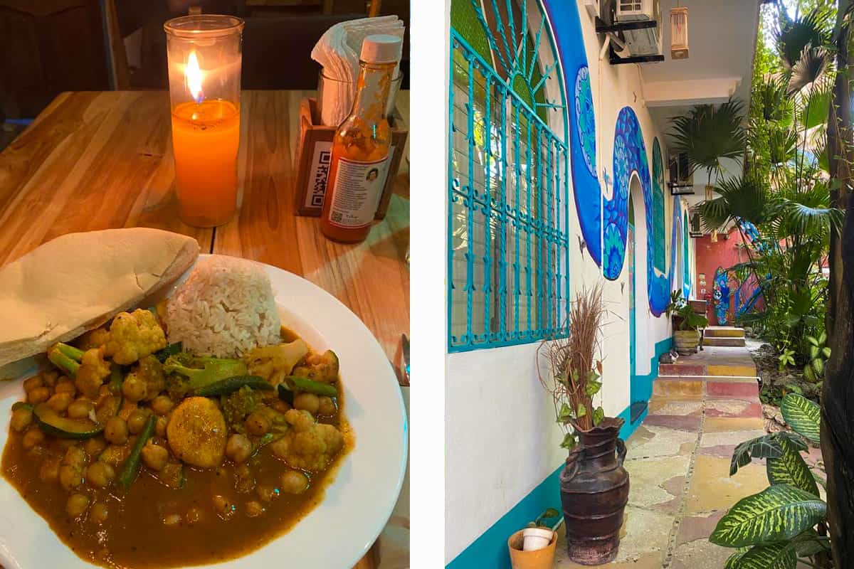 Is Flores Guatemala Worth Visiting? All You Need To Know 14 a delicious dinner at los amigos // hanging out outside my dorm rooms at los amigos