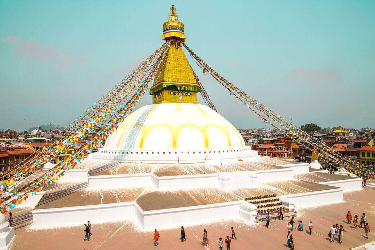 Backpacking Kathmandu: Everything Travelers Need To Know 14 bauddhanath stupa in kathmandu