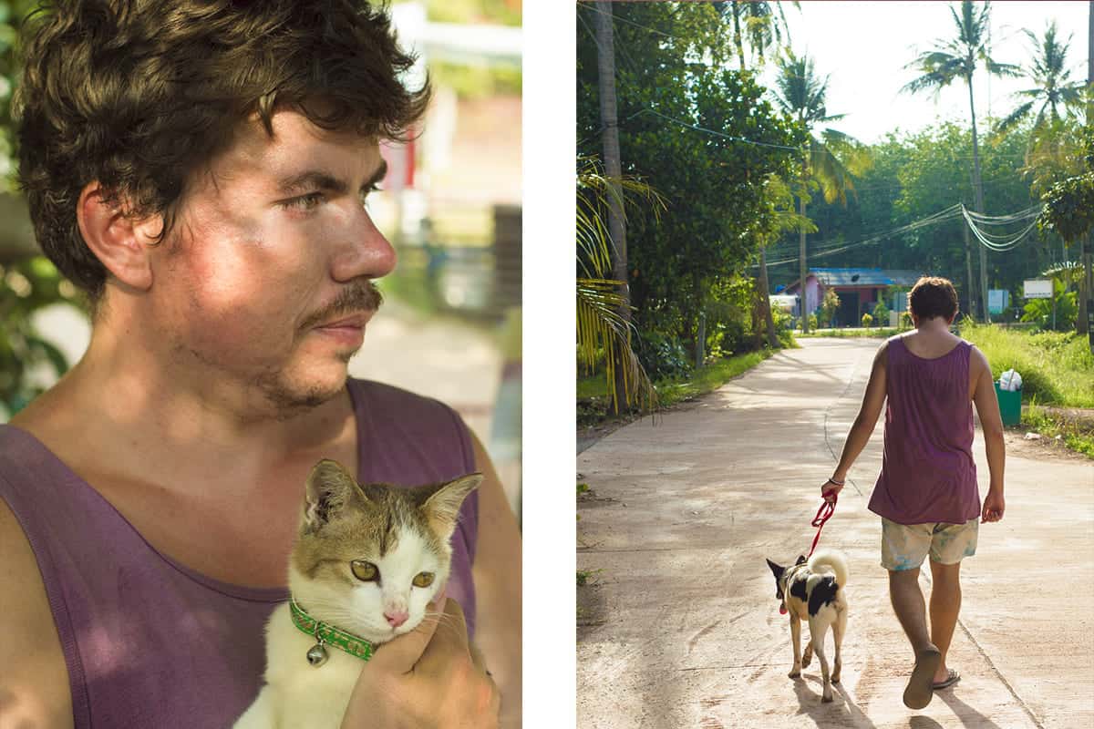 Backpacking Koh Lanta: TOP Things To Do & Itinerary 2025 5 walking a dog at lanta animal welfare