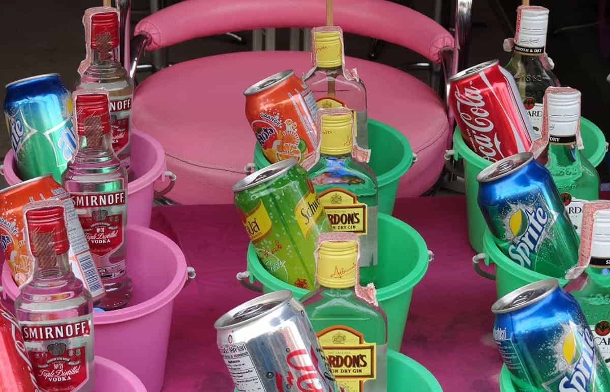 Backpacking Koh Phangan: Parties, Beers & Beaches 14 buckets at the full moon party in koh phangan