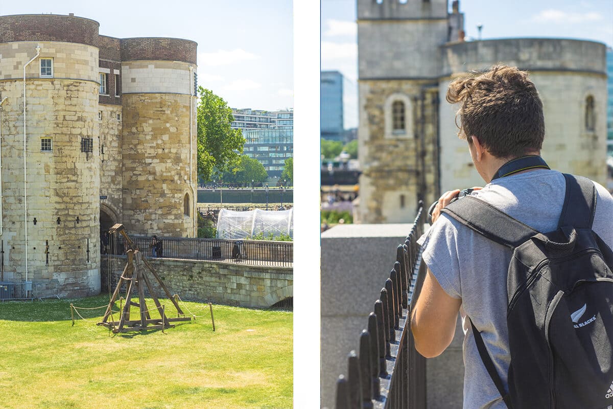 Backpacking London: All Budget Travelers Need To Know 1 catapult tower of london backpacking london