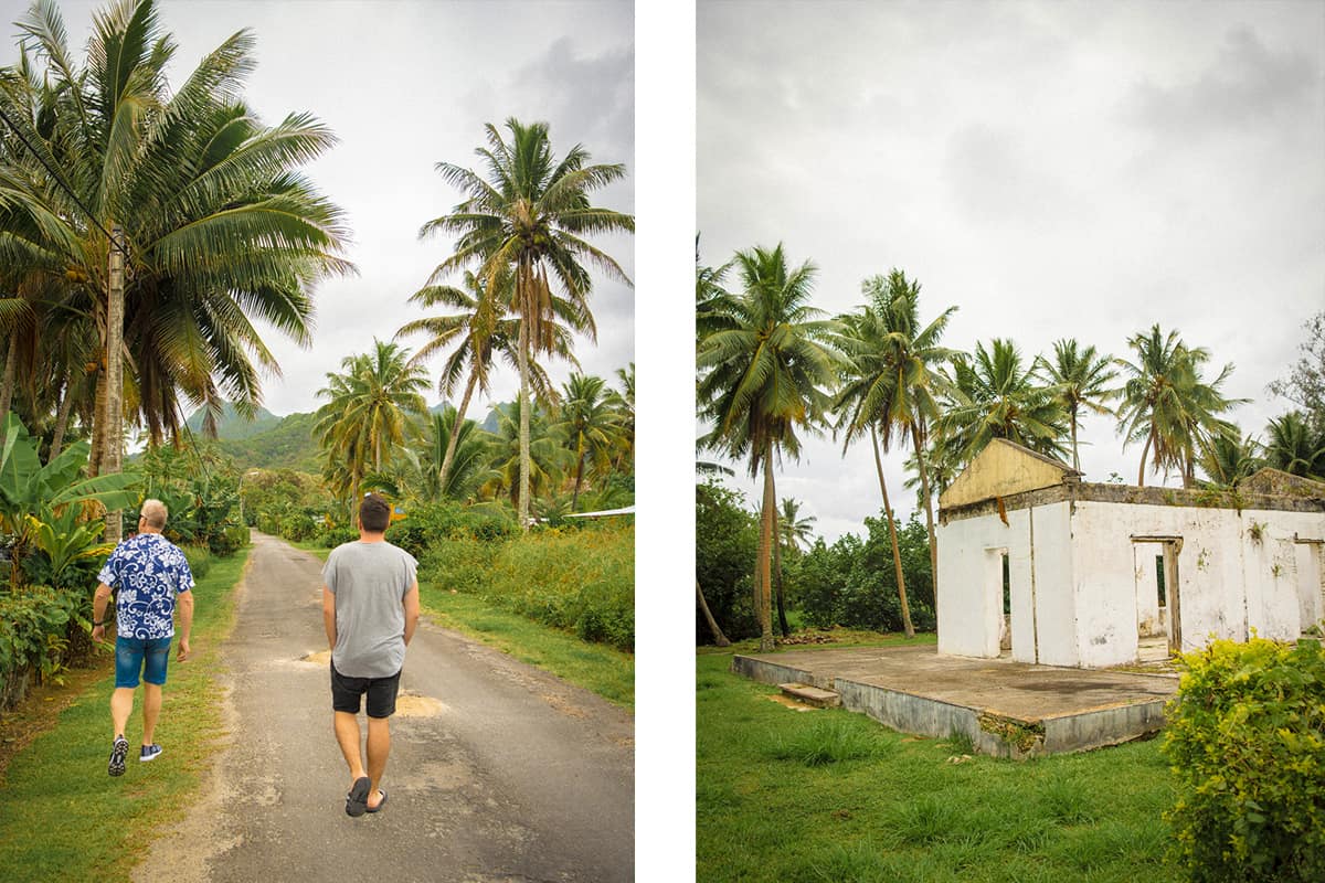 Backpacking Rarotonga On A Budget: Top Travel Tips 5 a moody day in rarotonga