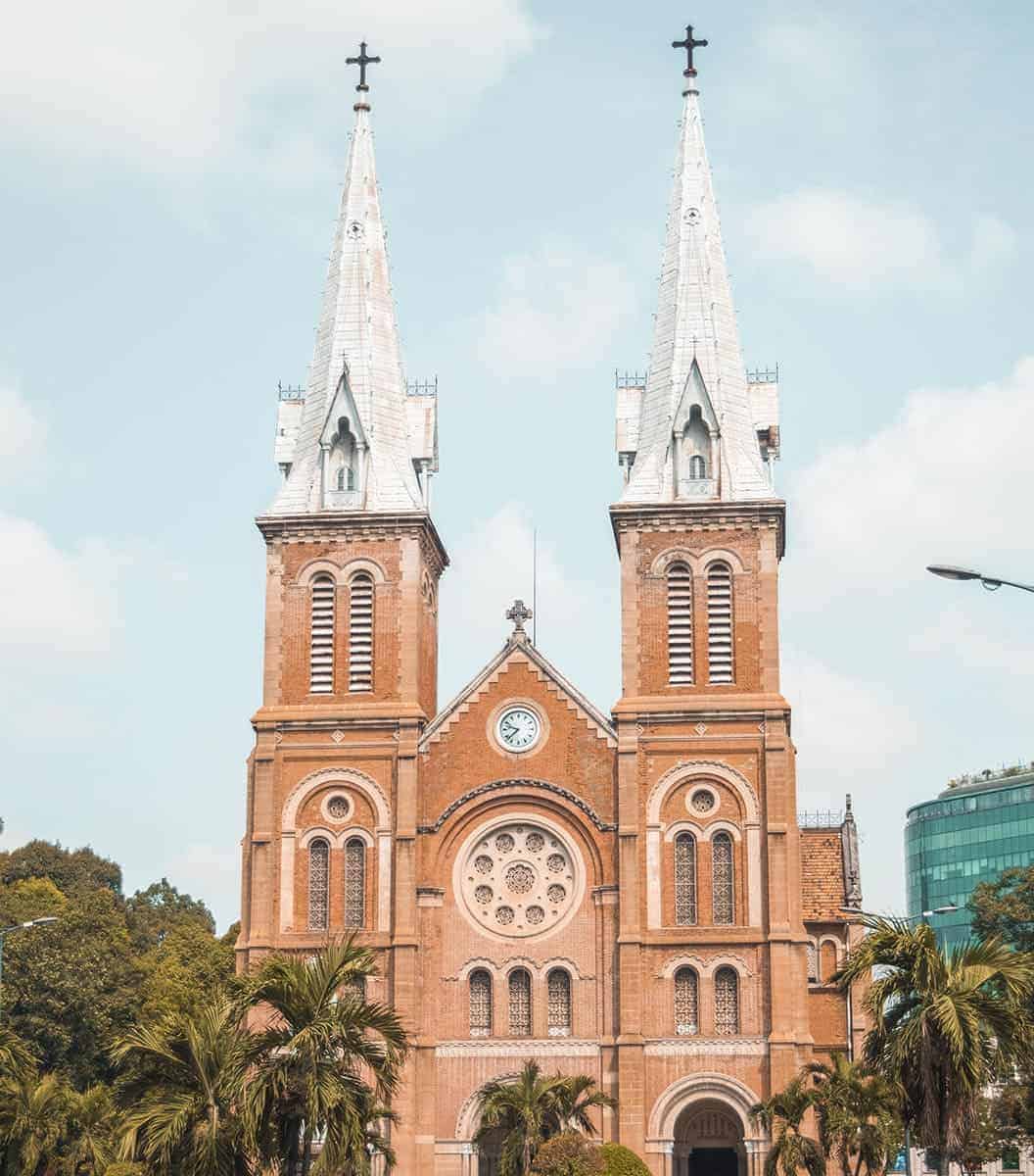 Backpacking Ho Chi Minh City (Saigon): My Top Travel Tips 14 notre dame cathedral is well worth checking out while backpacking saigon