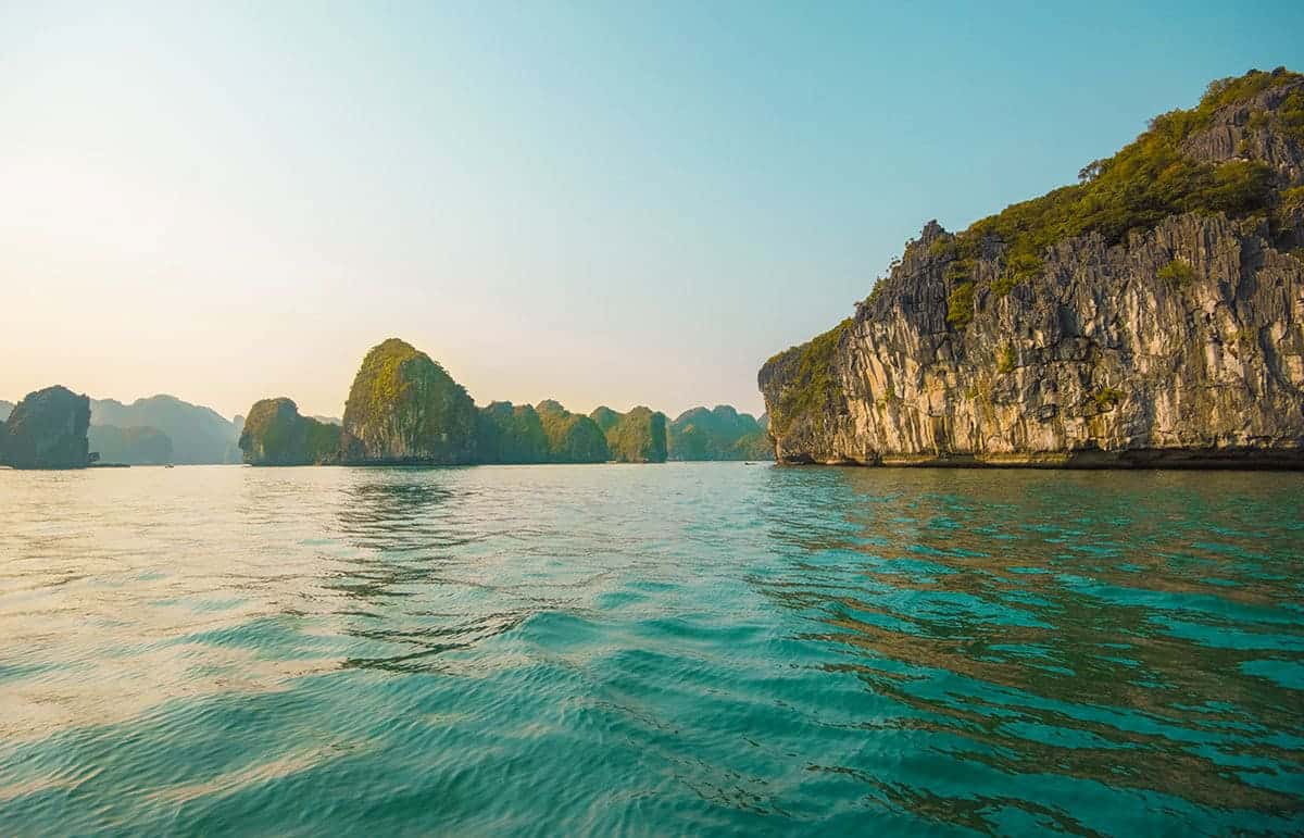 Backpacking Vietnam: Travel Guide & Tips For First Time Visitors 2025 17 looking across ha long bay in vietnam