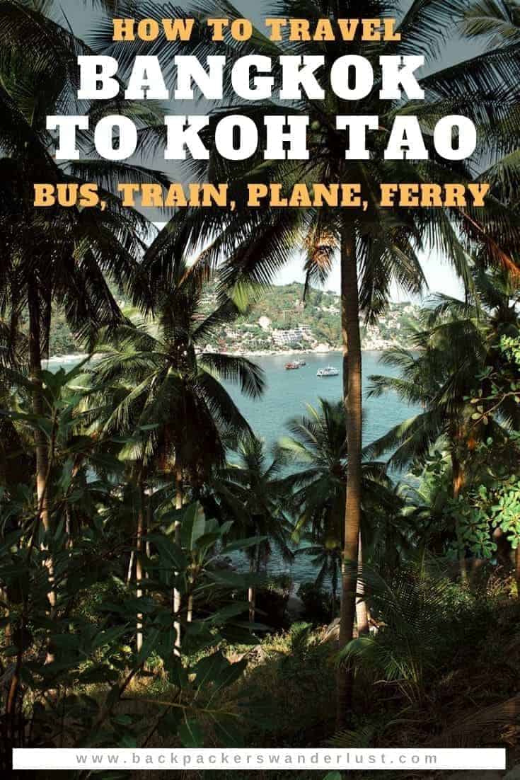 Bangkok To Koh Tao By Plane, Bus, Train Or Boat 12 Find out the best and easiest way to travel from Vang Vieng to Vientiane in Laos. This is a relatively simple journey to make, though there are various ways you can do it. That's why I will explain each to find the best for you!