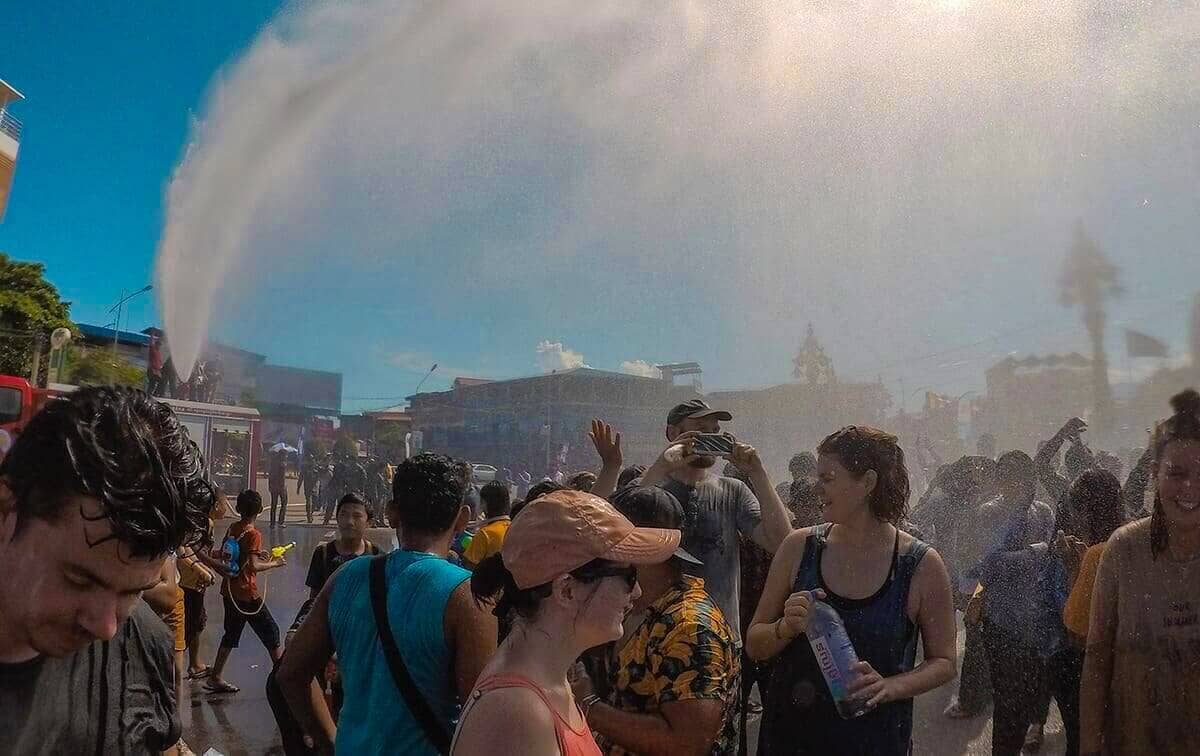 First Time In Southeast Asia? Group Tour VS Solo Travel 9 partying for songkran in kampot cambodia with stray asia