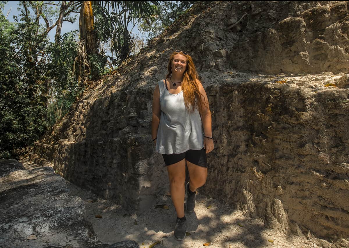 Belize City To San Ignacio: CHEAPEST Ways To Travel 4 hanging out at one of the mayan ruins in san ignacio, a highlight of my stay