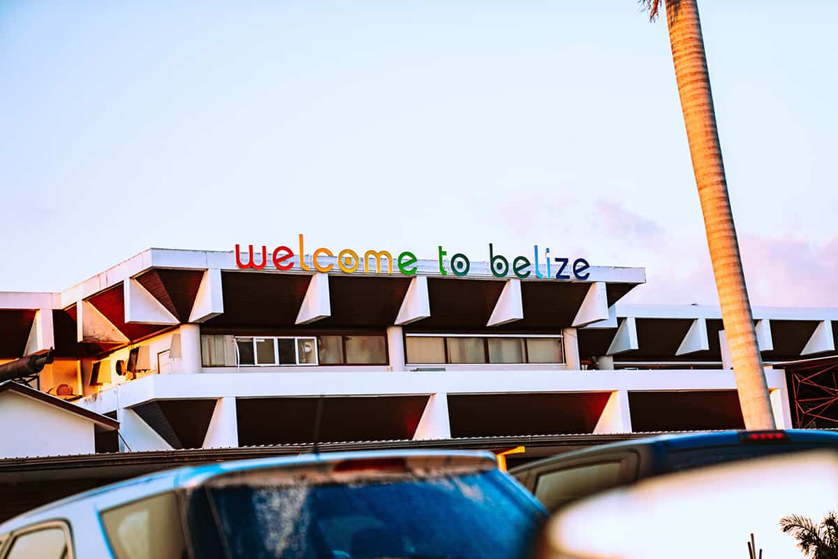 Belize City To San Ignacio: CHEAPEST Ways To Travel 8 welcome to belize signage at the airport