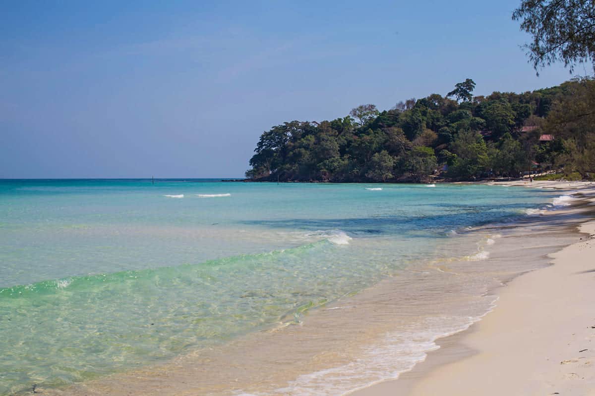 The 9 Best Beaches On Koh Rong Worth Visiting (2025) 6 calm waters on coconut beach in koh rong