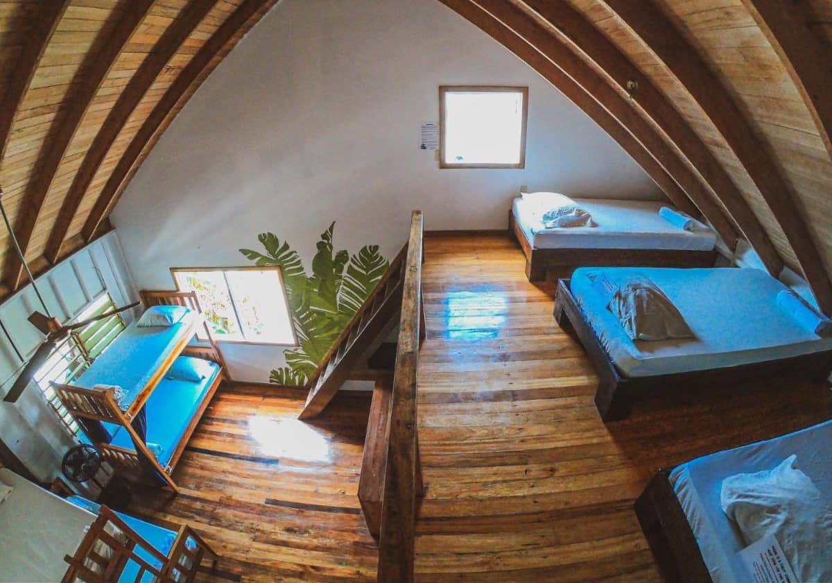 Hostels In Caye Caulker: BEST Stays For Backpackers 8 my dorm rooms at bellas backpackers, i slept under the window on the second floor