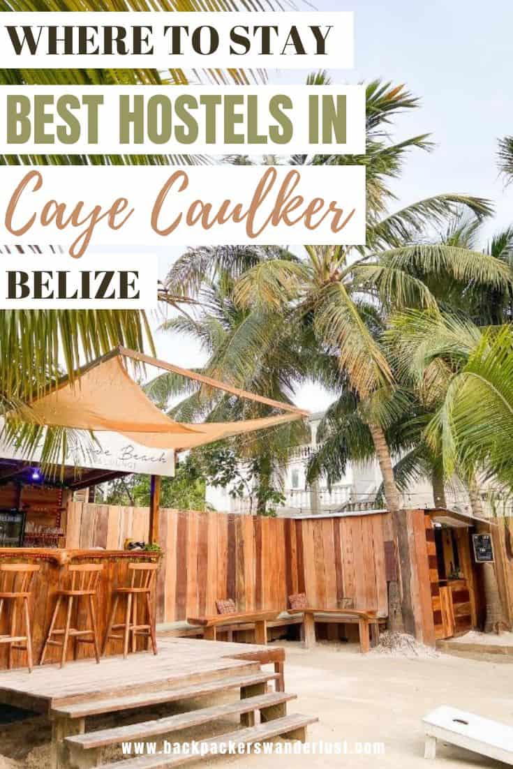 Hostels In Caye Caulker: BEST Stays For Backpackers 13 Come find out the best hostels in Caye Caulker so you can have the perfect stay in this backpacker paradise. I will break down all the best options, so whether you are a solo backpacker, or simply want somewhere cheap to rest your head you will be able to figure out what is best.