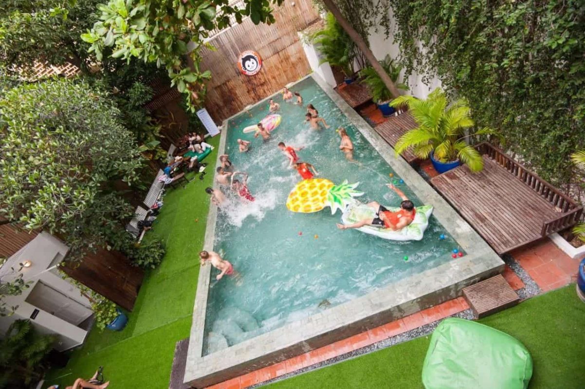 Best Hostels in Phnom Penh: 6 Hostels Worth Staying At In Phnom Penh 36 pool party with the best hostels in phnom penh