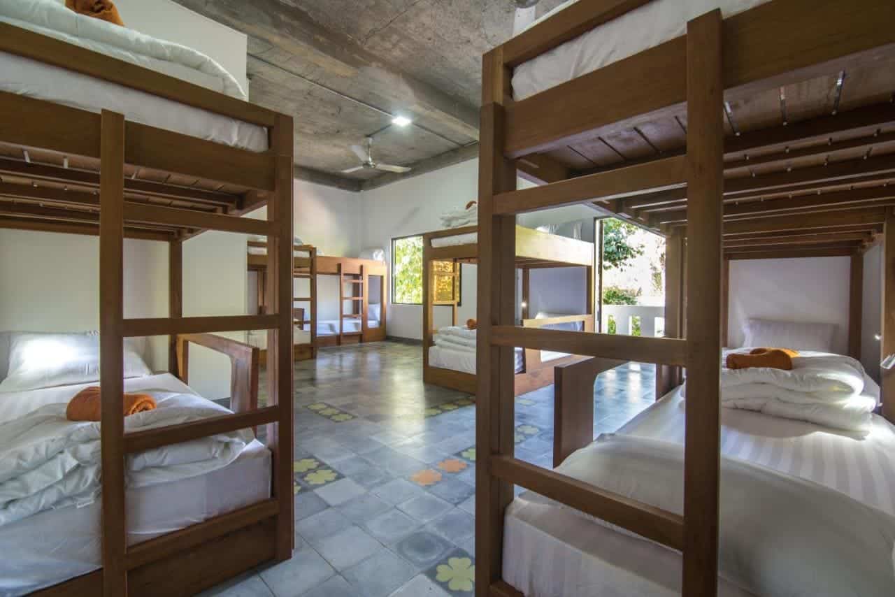 The Best Hostels In Siem Reap: Get The Most For Your Money 16 a spacious female dorm at the passport hostel in siem reap