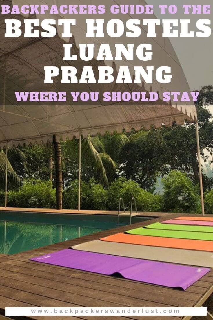 Best Hostels In Luang Prabang: My Favorites 2025 18 Looking for the best hostels in Luang Prabang? Well, I have compared the price, facilities, amenities, and location- so come find out the top backpackers for all types of travelers in this ultimate guide!