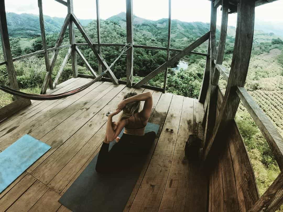 Best Hostels In Semuc Champey: For Solo Travelers, Females, Couples & More 20 view from the yoga deck at chi bocol community hostel