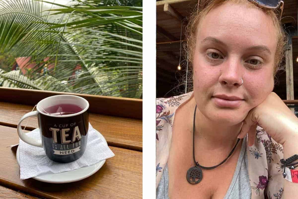 Best Hostels In Semuc Champey: For Solo Travelers, Females, Couples & More 12 enjoying a tea at greengos hostel