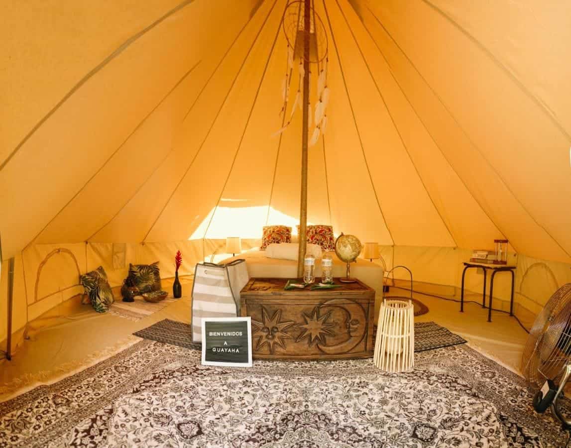 Best Hostels In Semuc Champey: For Solo Travelers, Females, Couples & More 19 the private glamping tents at guahaya