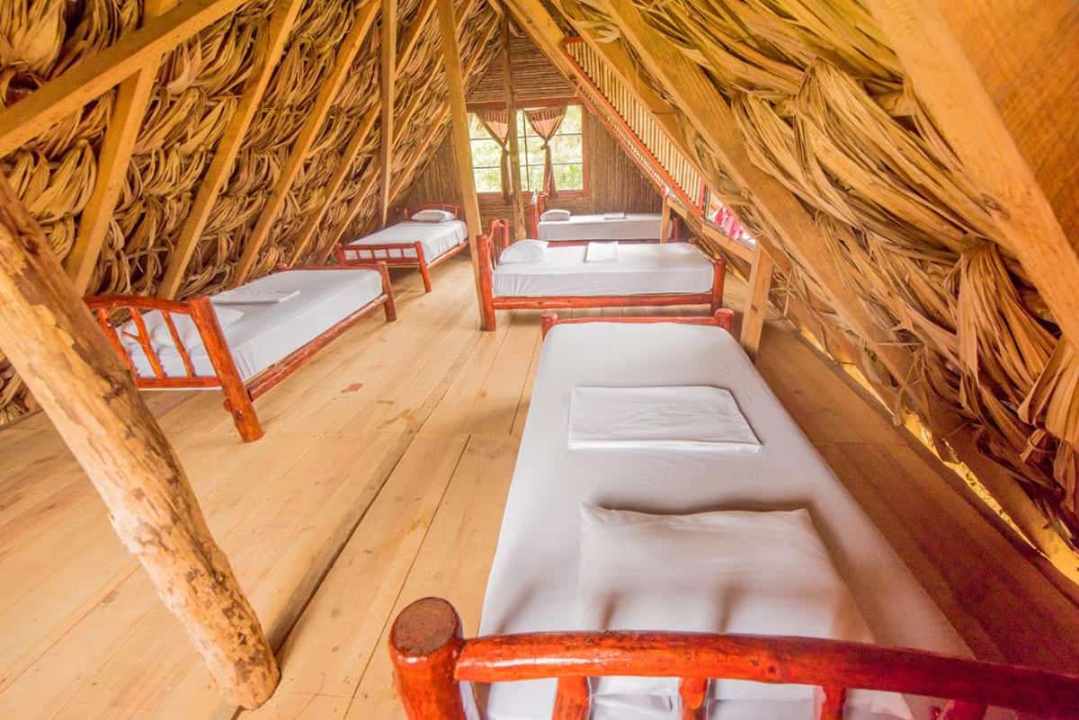 Best Hostels In Semuc Champey: For Solo Travelers, Females, Couples & More 15 the dorm room at vista verde hostel, runner up for the best hostels in semuc champey