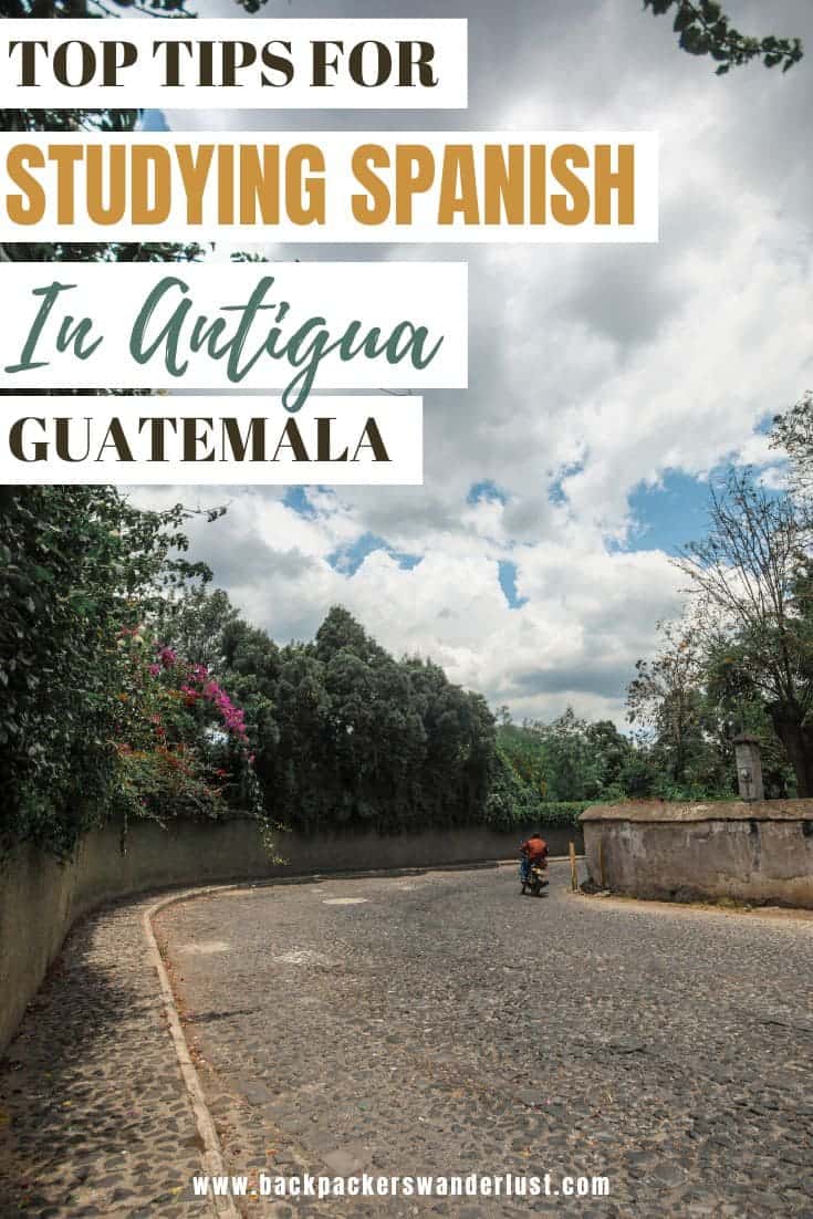 Studying Spanish In Antigua Guatemala: My Experience, Is It Worth It As A Traveler & More 27 Come find out the best Spanish schools in Antigua, Guatemala, and what you know before signing up. As someone who has studied Spanish in Antigua, there are some important decisions you will need to make. I will walk you through everything from top schools, whether Antigua is a good place to study, what school is like, accommodation options, and more.