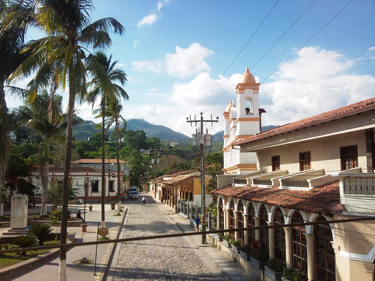 The 24 Best Things To Do In Copan Ruinas: From Ruins, Hot Springs, Food & More 30 the view over the central park and the neighboring buildings in copan ruinas