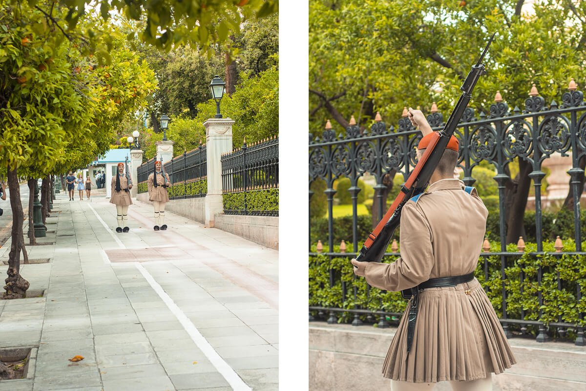 changing of the guards with we bike athens