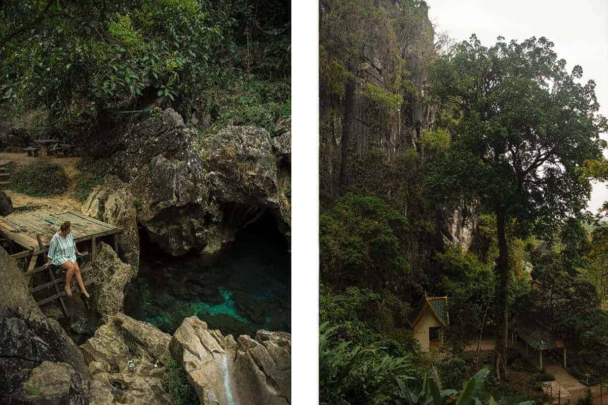 Tham Chang Cave & Blue Lagoon 2: ULTIMATE GUIDE 5 blue lagoon two in vang vieng