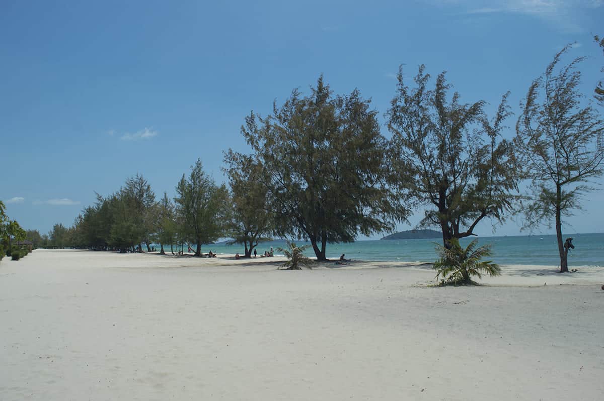 Cost To Travel Cambodia: My $29.00 Per Day Travel Budget 14 untouched otres beach in cambodia