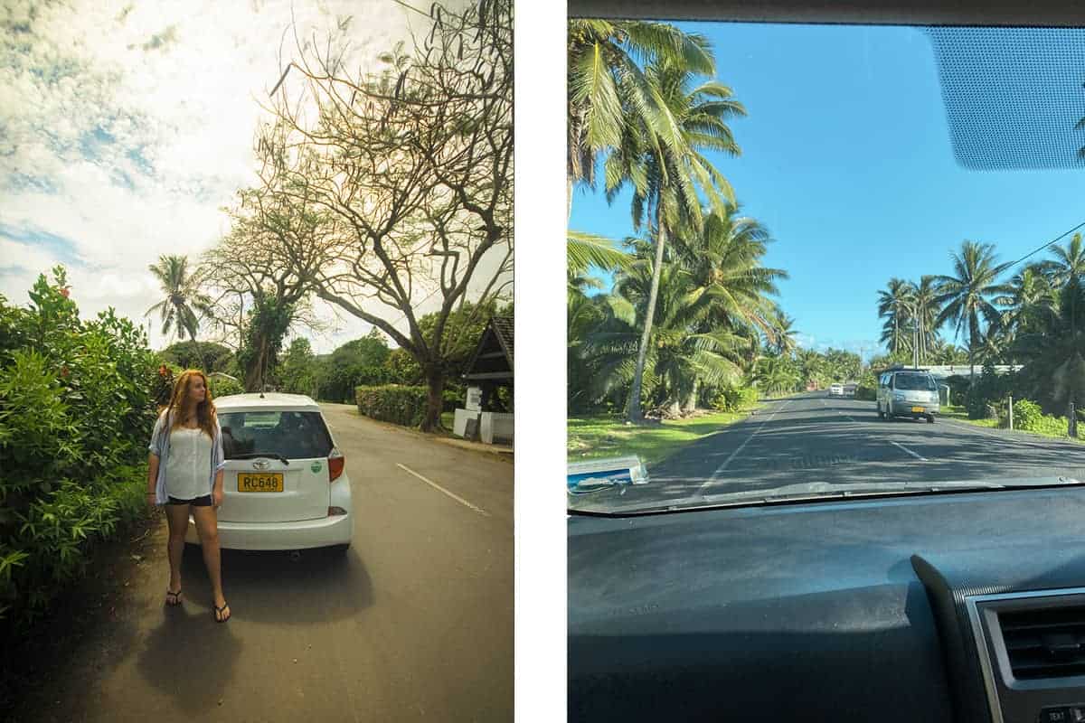 Car Rental In Rarotonga: What You Need To Know About Car Hire In Rarotonga 6 car rental in rarotonga view on the road