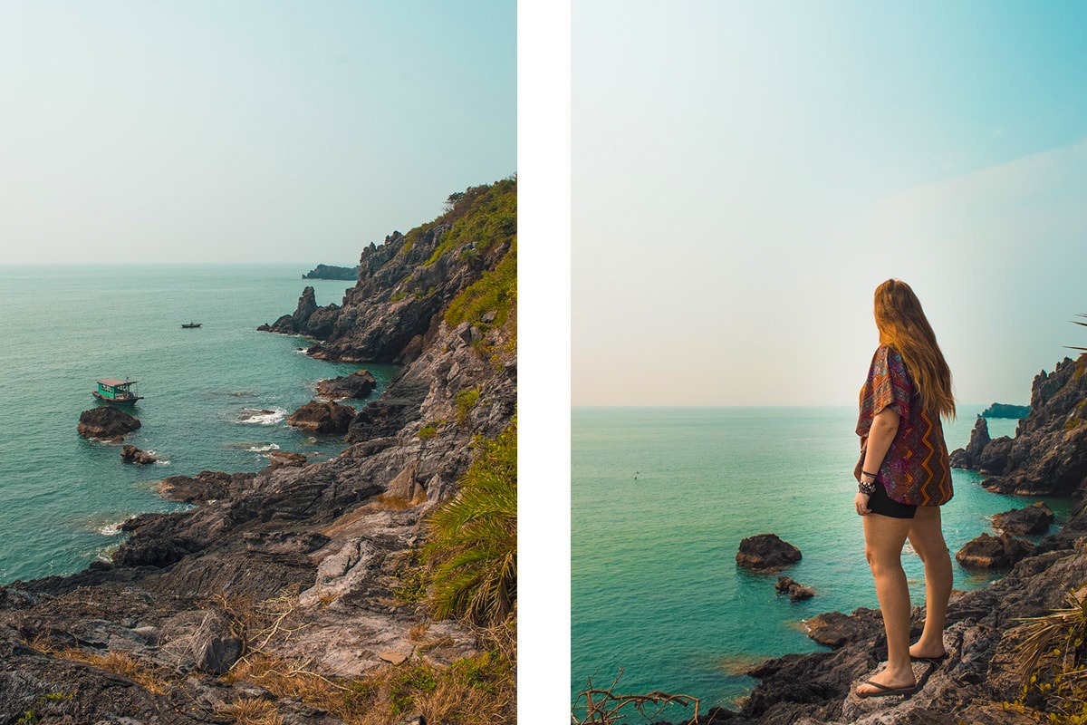 Discovering Lan Ha Bay and Cat Ba Island, Vietnam 9 Discover Cat Ba Island and Cat Ong Island | Cheap Ha Long Bay Cruise | Cat Ba Island | Adventure | Backpack South East Asia | Travel | Backpacking | Must Visit | Do Not Miss | Vietnam | Ha Long Bay Cruise | Cat Ba Island | Cat Ong Island | Ocean Tours | Adventure | Photography | Backpackers Wanderlust | #vietnam #halongbay #cocktailcruise #hanoi #budgetcruisehalongbay #backpacksoutheastasia #catbaisland #catongisland