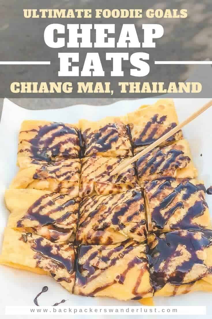 13 Cheap Eats In Chiang Mai You NEED To Try 22 Traveling Chiang Mai on a budget? Find out the top cheap eats in Chiang Mai which will keep you and your wallet full. From local bites, western favorites and everything in between, you will find it all here in this guide.