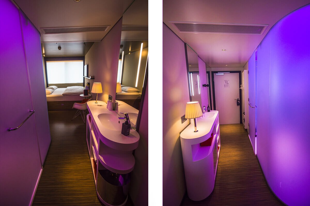 CitizenM Tower Of London Review: A Hotel For Modern Travelers 10 hall in room citizenm tower of london review