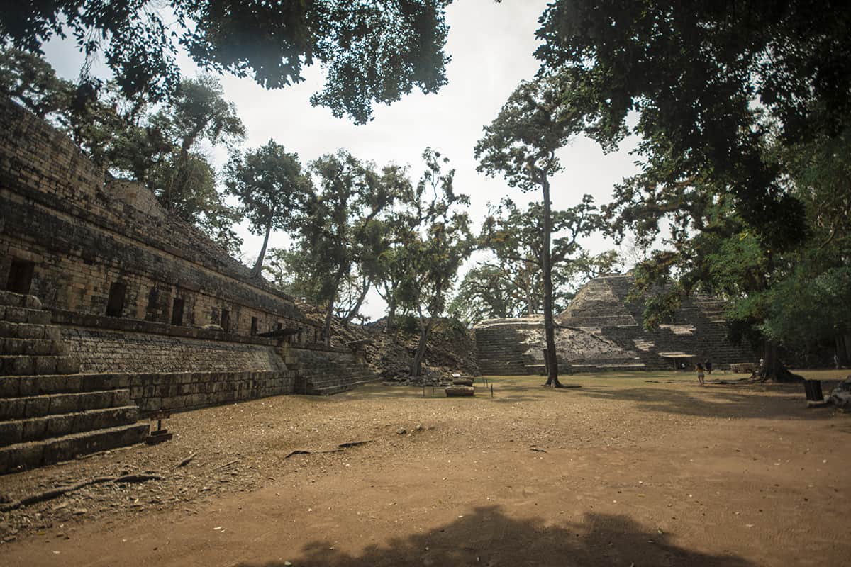 Copan Mayan Ruins: BEST Tips For Visiting In 2025 7 first glimpse of standing inside the copan ruins and the size of it is crazy