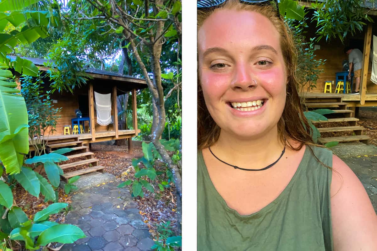 Cost To Travel Honduras: What Should Your Honduras Travel Budget Be? 10 our little cabin we stayed at in roatan, for a touristy island this is one of the cheapest options we could find