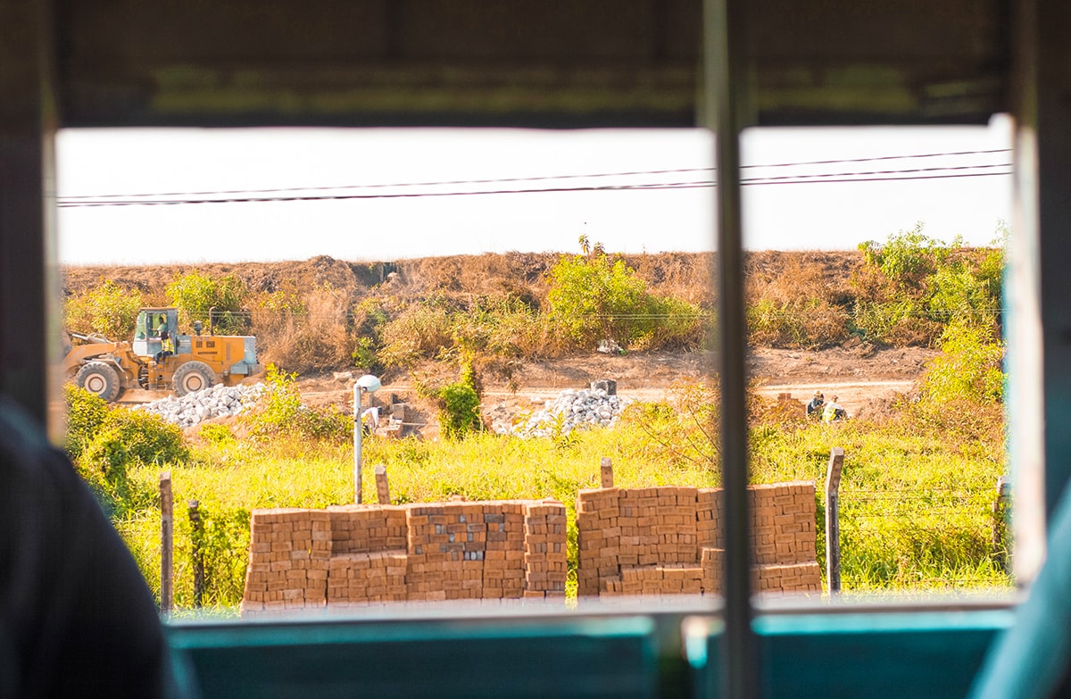 The Backpackers Travel Guide to Yangon, Myanmar 11 views from the window of the yangon circle train