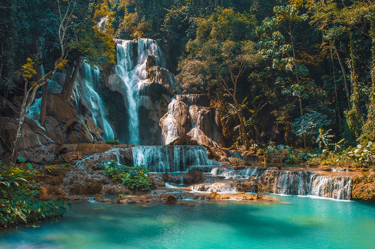 About Tasha Amy & Backpackers Wanderlust 5 Visit Kuang Si Falls in Luang Prabang, Laos | Beautiful Waterfalls | Luang Prabang | Laos | Backpack South East Asia | Travel | Backpacking | Must Visit | Do Not Miss | Amazing landscapes | Photography | Backpackers Wanderlust |