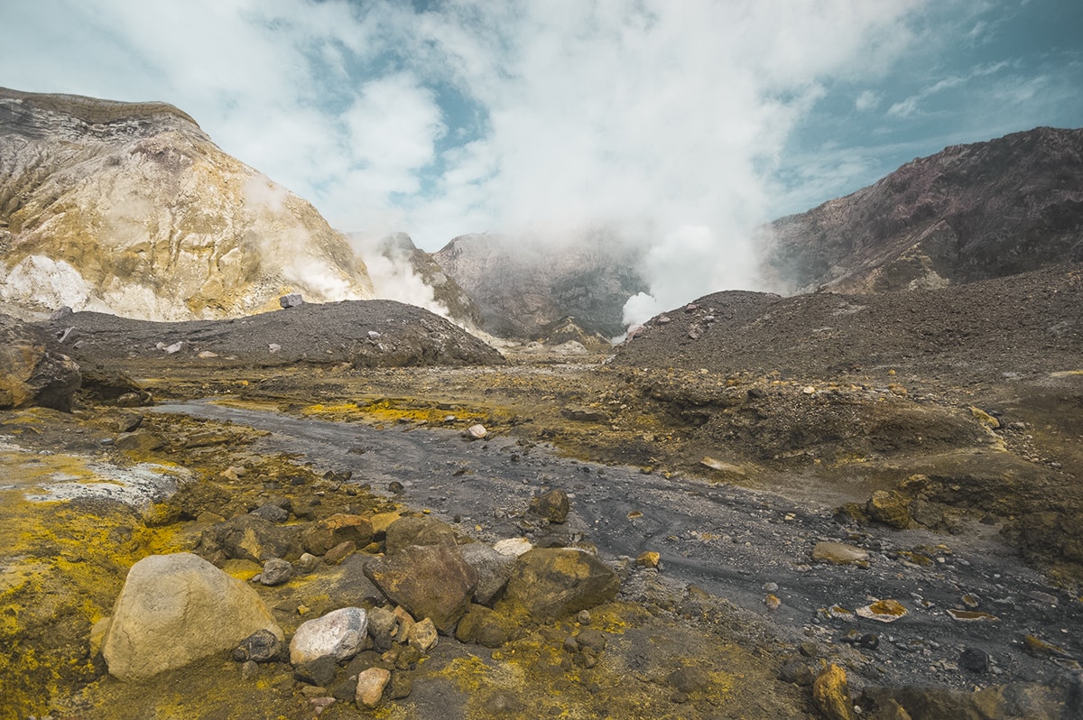 Day Tour To White Island, New Zealand's Most Active Volcano 17 Explore White Island, New Zealand | New Zealand's Most Active Volcano | Whakatane | North Island | Backpack New Zealand | Travel | Backpacking | Surlphur | Geothermal | Amazing landscapes | Photography | Backpackers Wanderlust |