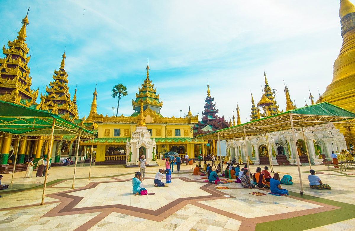 Visiting Shwedagon Pagoda: All You Need to Know 13 buildings around shwedagon pagoda