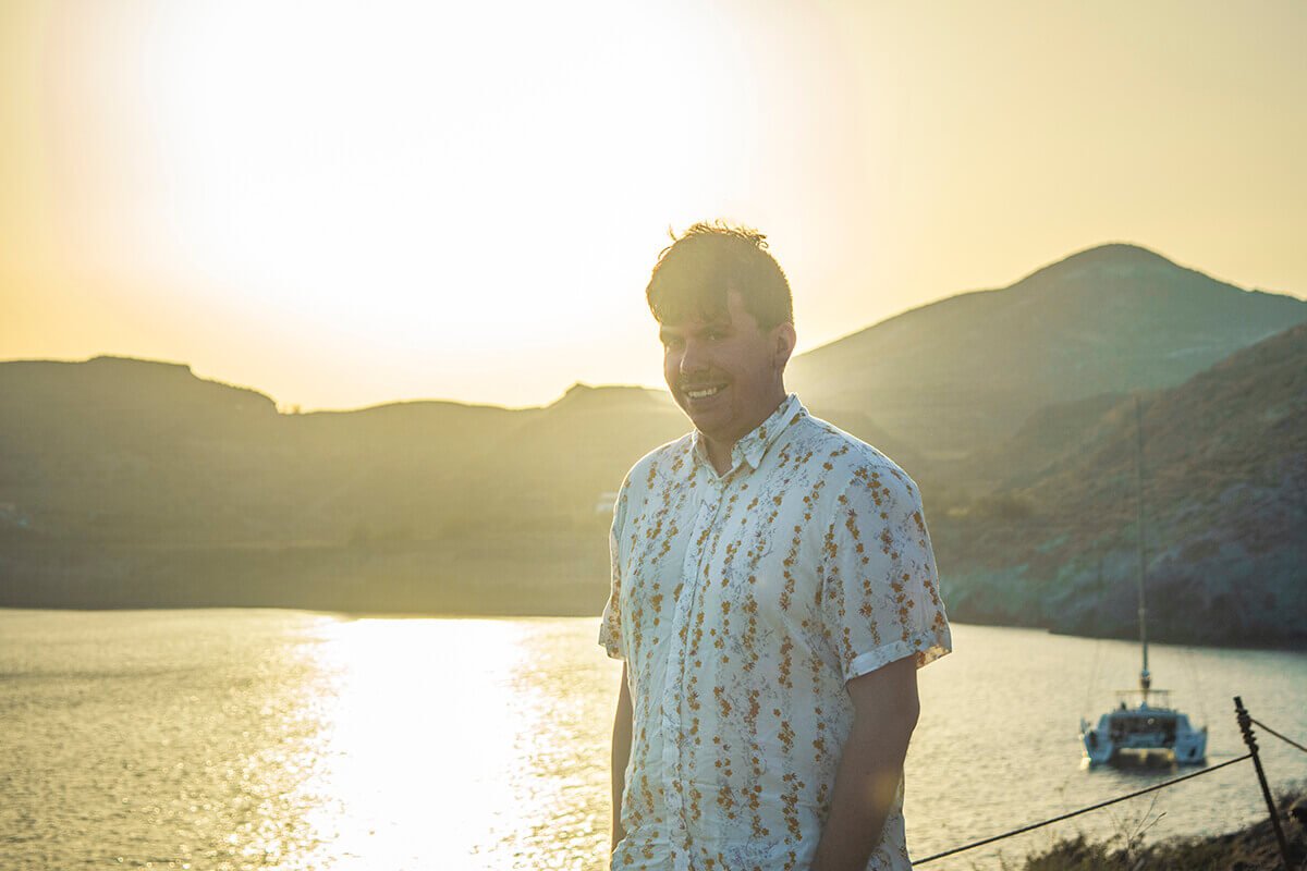 Sightseeing Santorini- Exploring In A Private Taxi With Santorini Best Tours 20 sunset at red beach sightseeing santorini