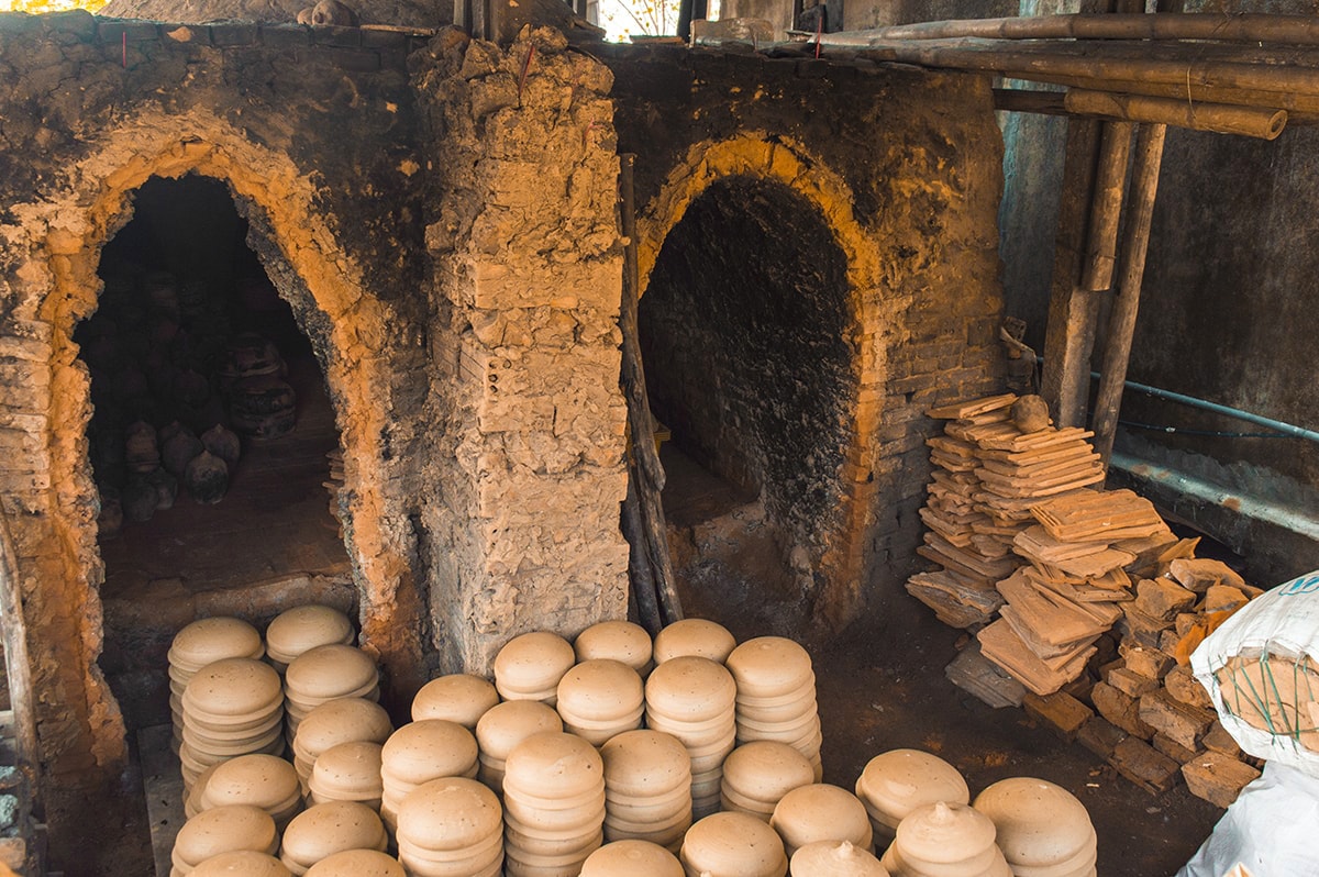Thanh Ha Pottery Village In Hoi An: Best Tips For Visiting 6 ovens to cook the pottery in thanh ha pottery village